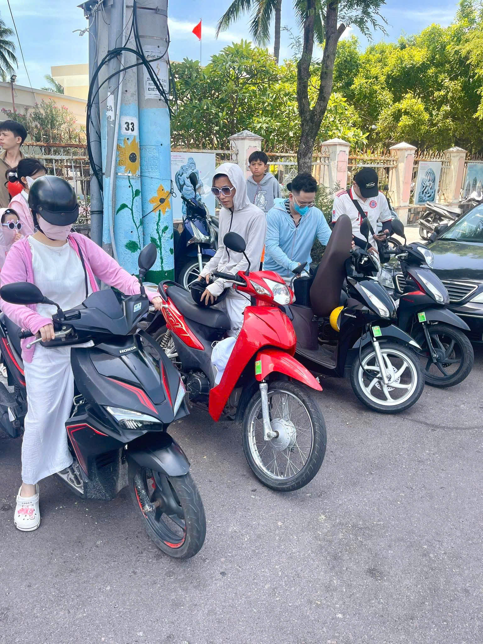 Thuê xe máy Cù Lao Xanh Quy Nhơn - gọi 0979.025.080 giao tại bến cano